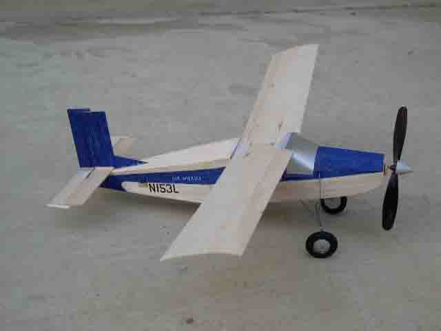 cardboard rc plane plans